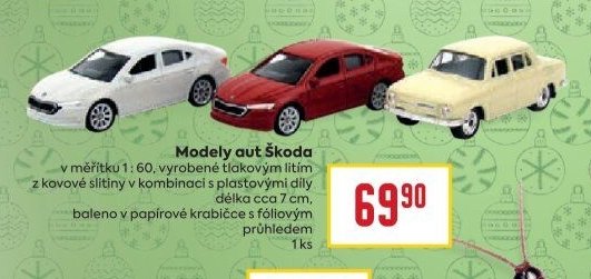 Modely aut Škoda