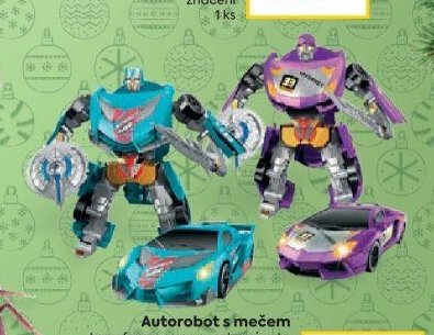 Autorobot s mečem
