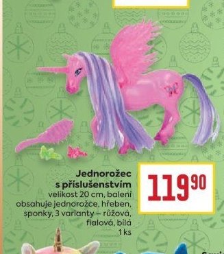 Jednorožec s příslušenstvím