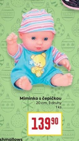 Miminko s čepičkou