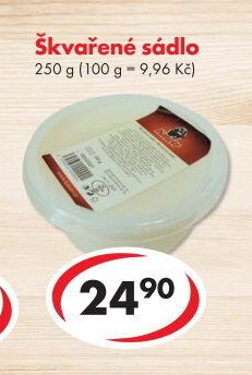 Škvařené sádlo