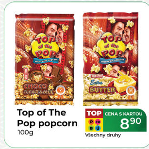Popcorn do mikrovlnky Top of the Pop
