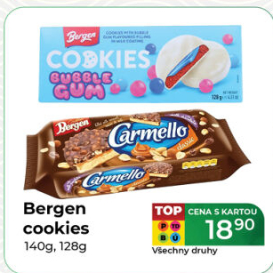 Sušenky Cookies Bergen
