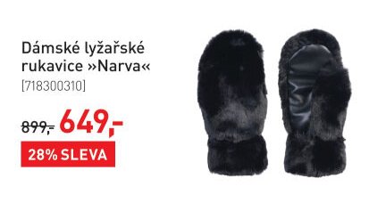 Dámské lyžařské rukavice »Narva«