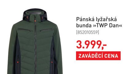 Pánská lyžařská bunda »TWP Dan«