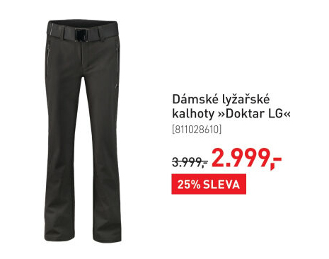 Dámské lyžařské kalhoty Luhta