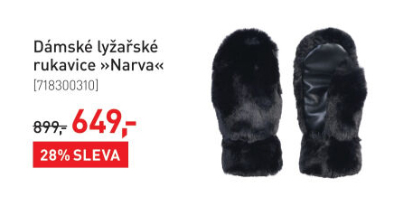 Dámské lyžařské rukavice Luhta