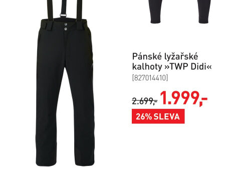 Pánské lyžařské kalhoty McKINLEY