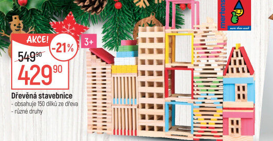 Dřevěná stavebnice Mertens