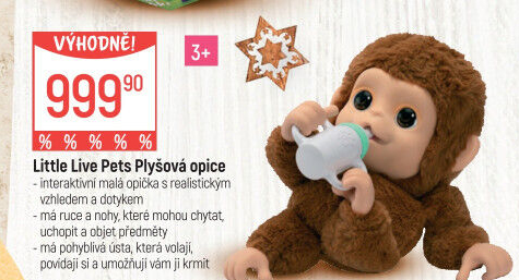 Interaktivní plyšové zvířátko Little Live Pets