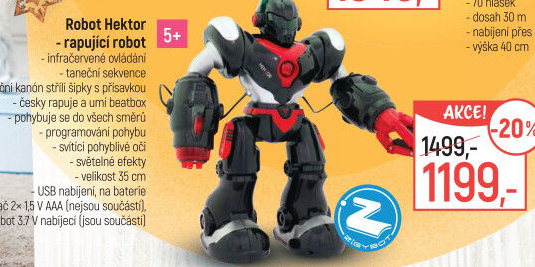 Interaktivní robot Zigy