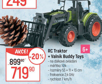 Rc traktor Buddy Toys