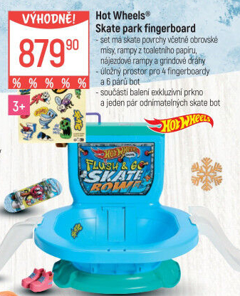 Skate park fingerboard Hot Wheels