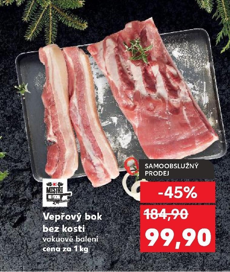 Vepřový bok bez kosti