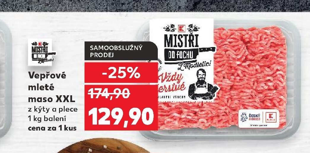 Vepřové mleté maso XXL