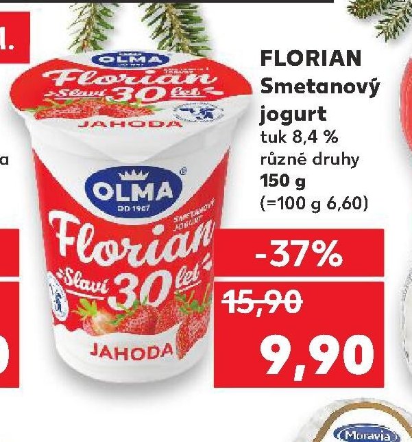 FLORIAN Smetanový jogurt