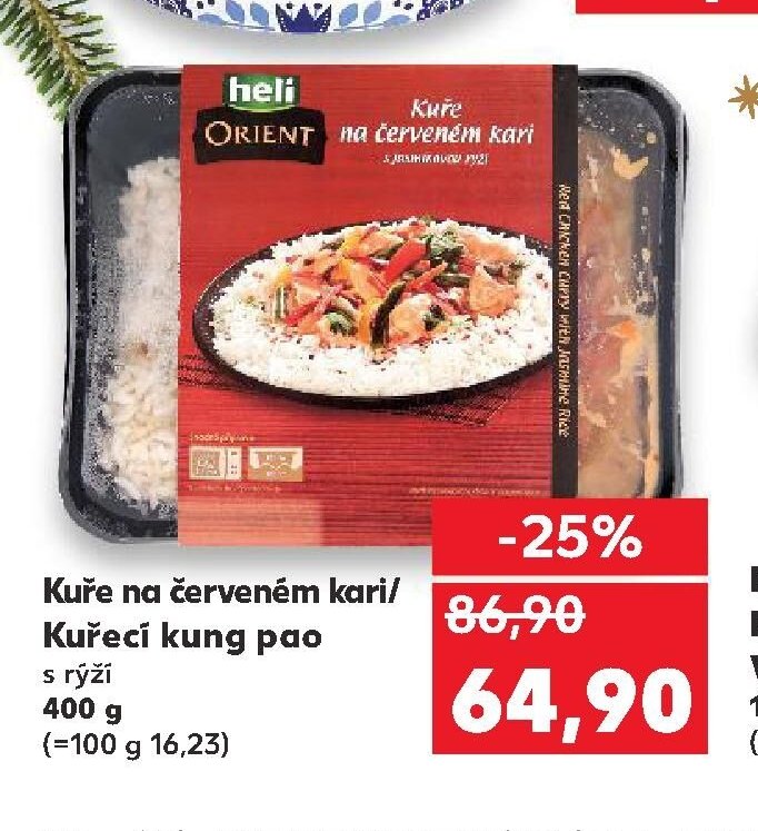 Kuře na červeném kari / Kuřecí kung pao
