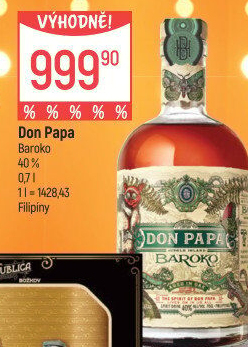 Rum Baroko Don Papa