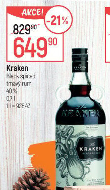 Rum Black Spiced Kraken
