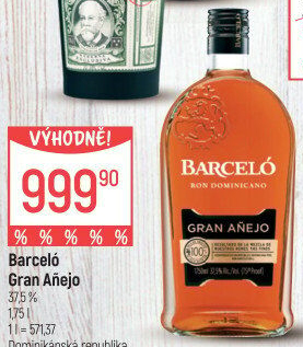 Rum Grand Anejo Ron Barceló