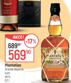 Rum Grand Reserve Plantation