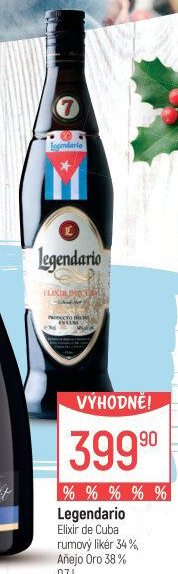Rum Legendario Elixir de Cuba 7YO