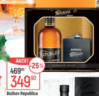 Rum Republica Exclusive Božkov - dárkové balení
