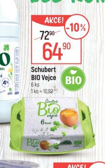 Schubert BIO Vejce 6 ks