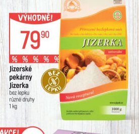 Jizerské pekárny Jizerka 1 kg