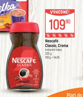 Nescafé Classic, Crema