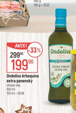 Ondoliva Arbequina extra panenský olivový olej