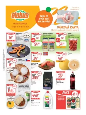 akční leták Globus 20.11.2024-26.11.2024