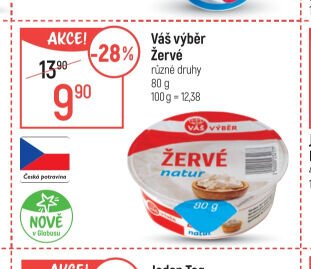 Váš výběr Žervé