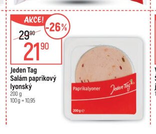 Jeden Tag Salám paprikový lyonský