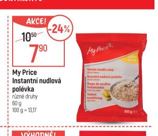 My Price Instantní nudlová polévka