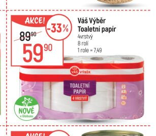 Váš Výběr Toaletní papír