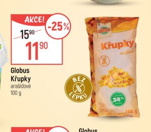Globus Křupky arašídové