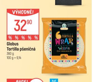 Globus Tortilla pšeničná