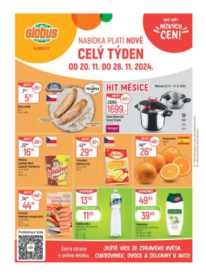 akční leták Globus 20.11.2024-26.11.2024