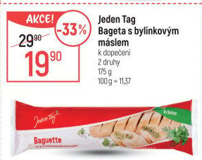 Bageta s máslem k dopečení Jeden Tag