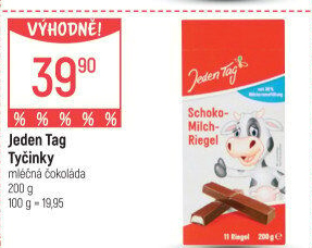 Čokoládky Jeden Tag
