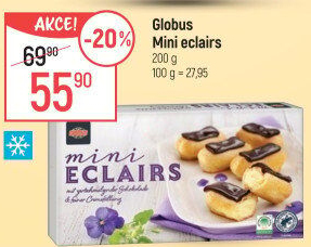 Dezert Eclairs mini mražené Globus