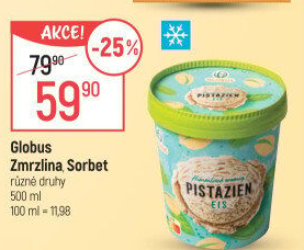 Zmrzlina v kelímku Globus