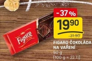 Čokoláda na vaření Figaro