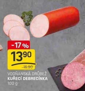 Debrecínka kuřecí Vodňanské kuře