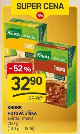Jíška hotová Knorr