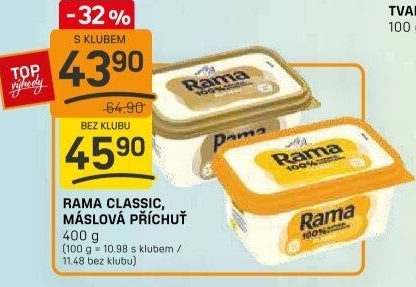 Margarín Classic Rama