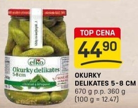Okurky delikates Efko