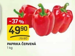 Paprika červená