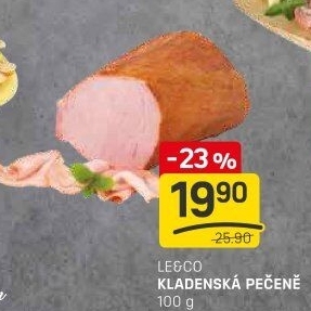 Pečeně kladenská LE&